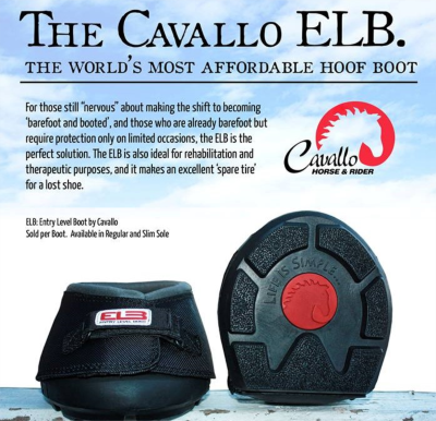 Cavallo Entry Level SLIM Horse Hoof Boot 