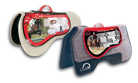 Cavallo Hoof Boots saddle pads