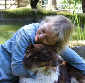 Carole Herder with her beloved dog, Danny Boy