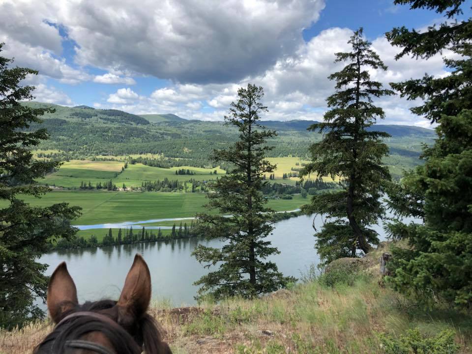 2018 BCHBC Rendezvous - photo by Arlene Ladd (view of N Thompson River)