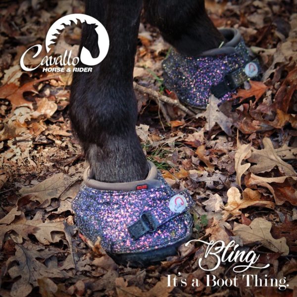 Cavallo CLB Bling Hoof Boots Laurie H it's a boot thing