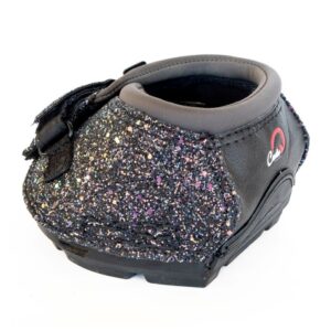Cavallo ELB Bling horse hoof boots back view.