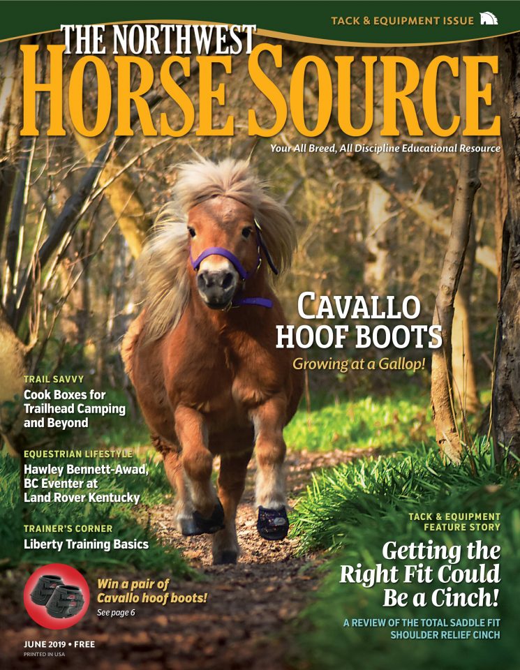 Northwest Horse Source Cover Cavallo Hoof Boots Growing at a Gallop jpg