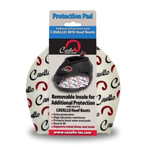 Cavallo Hoof Boots BFB Protection Pads - draft horse sized insoles