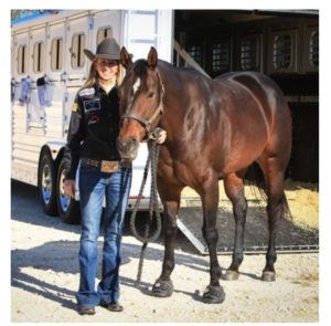 Cheyenne Wimberley - Cavallo Trek Hoof Boots - Barrel racer