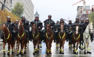 Nashville Mounted Police Cavallo Hoof Boots