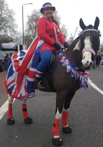 Rachel Gardiner - Cavallo Horse Hoof Boots London New Years Day Parade