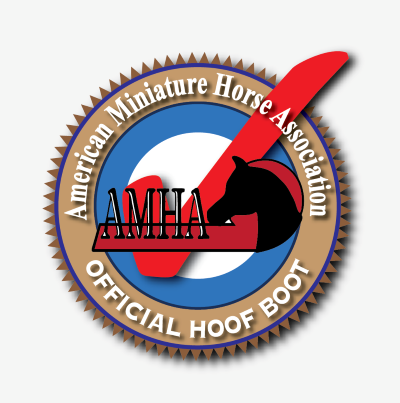 Cavallo official hoof boot of AMHA American miniature horse association