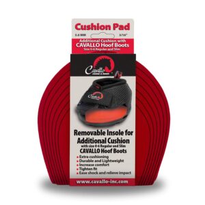 Cavallo Hoof Boots Cushion Pad insoles - 5mm thick, size 0-6