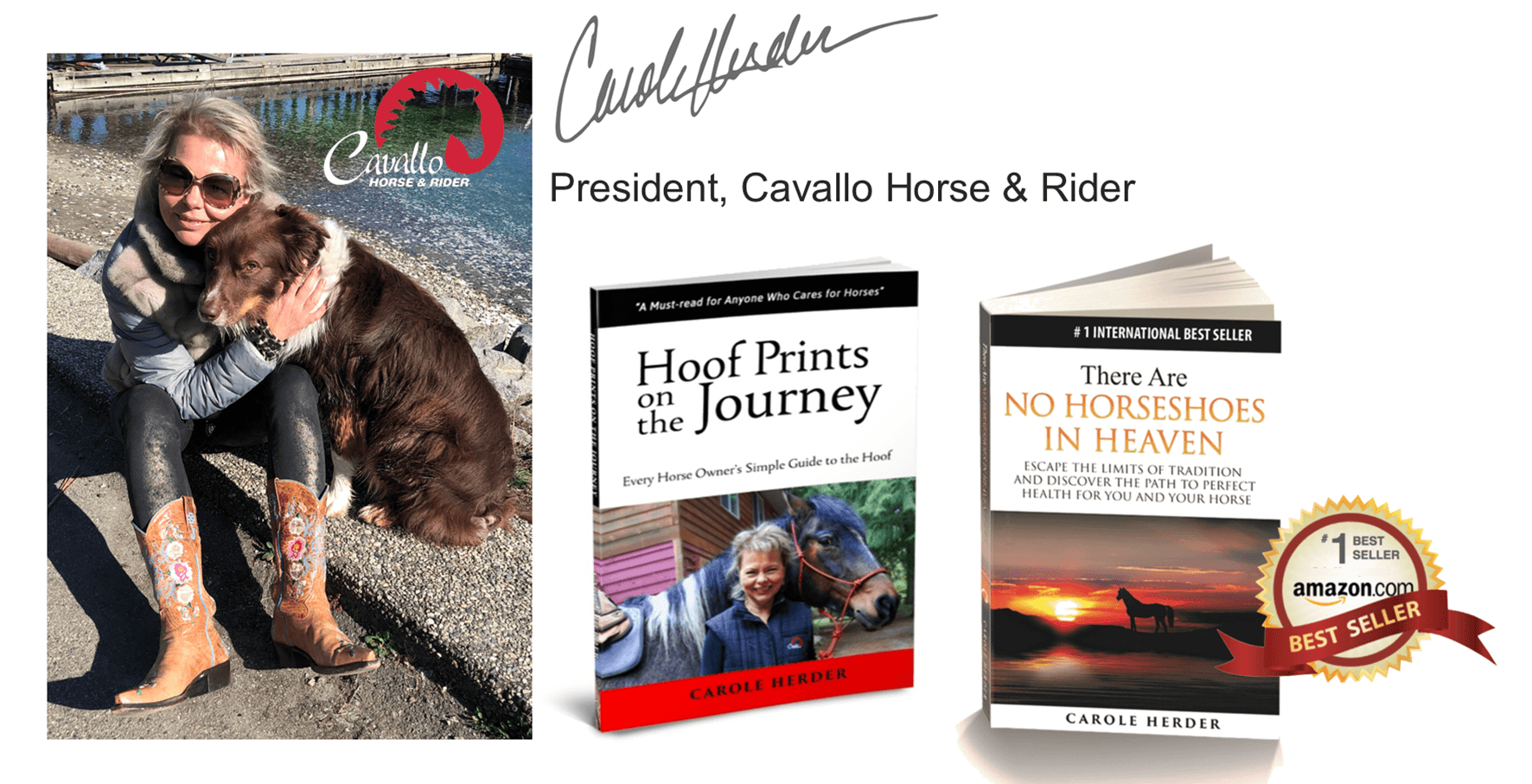 Carole Herder Cavallo Hoof Boots Signature