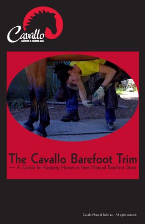 Cavallo Hoof Boots Barefoot Trim Manual