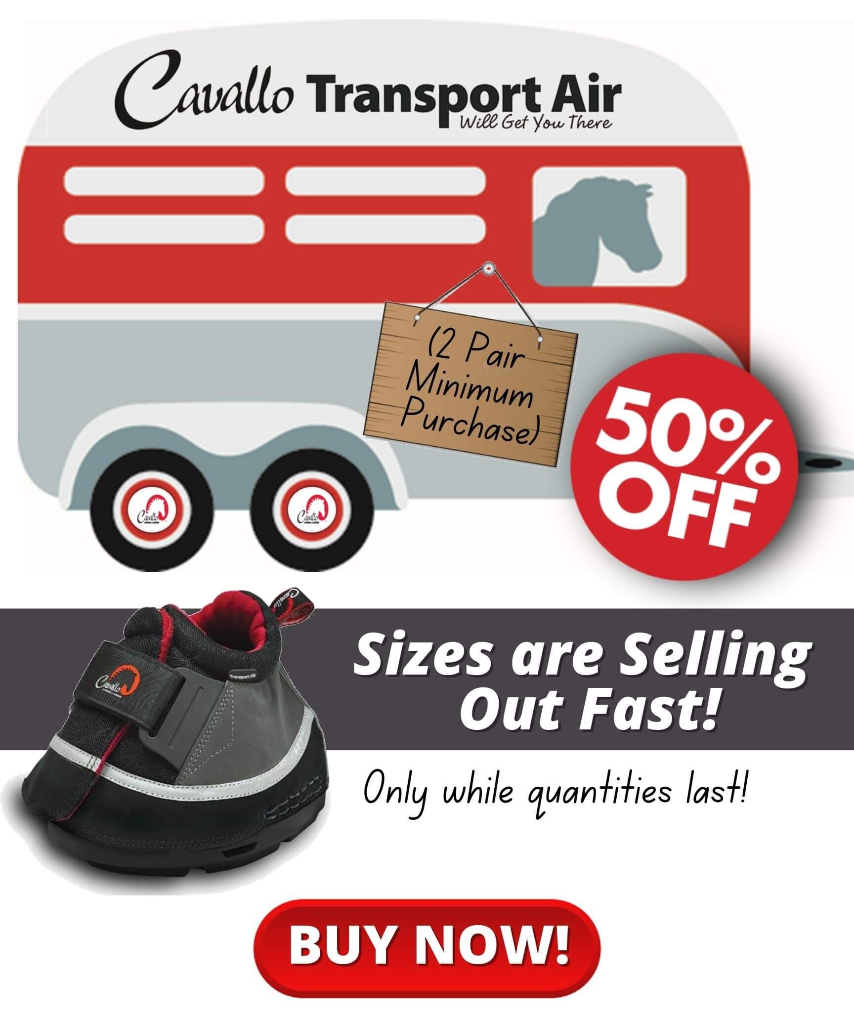 Email #2 Transport Air Promo 2022 (2) - Horse Boots, Hoof Boots, Saddle  Pads & Equipment
