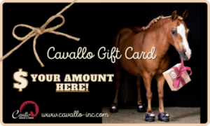 Cavallo Hoof Boots Blank gift card