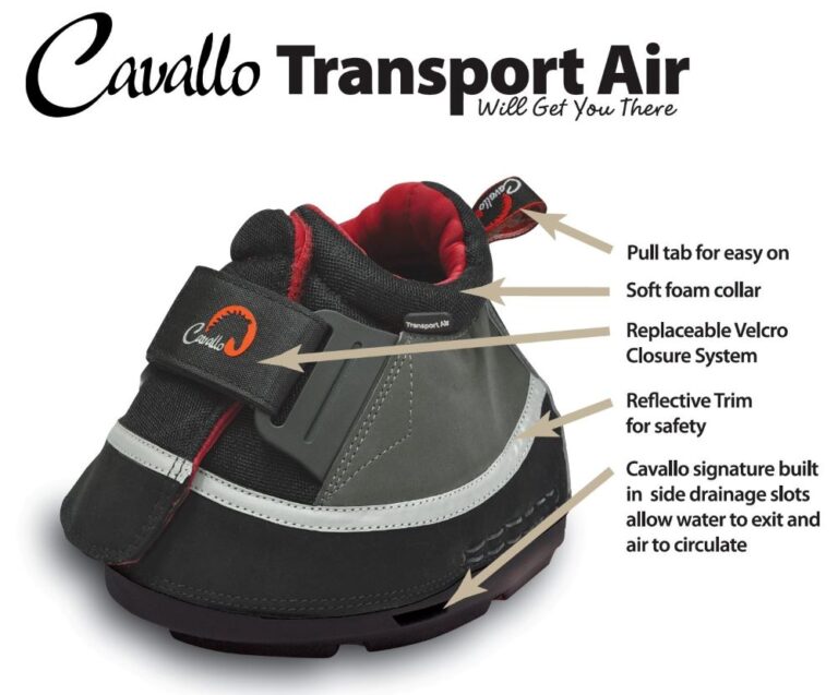 Cavallo Transport Air Hoof Boot Features