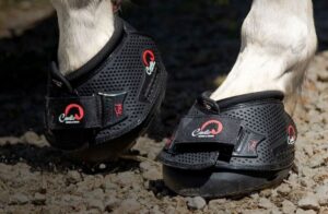 Cavallo Trek Pro Horse Hoof Boots on Gravel