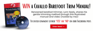 Win a Cavallo Hoof Boots Barefoot Trim Manual!