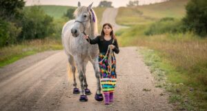 Cavallo Purple trek Hoof Boots by Tracy Kerestesh