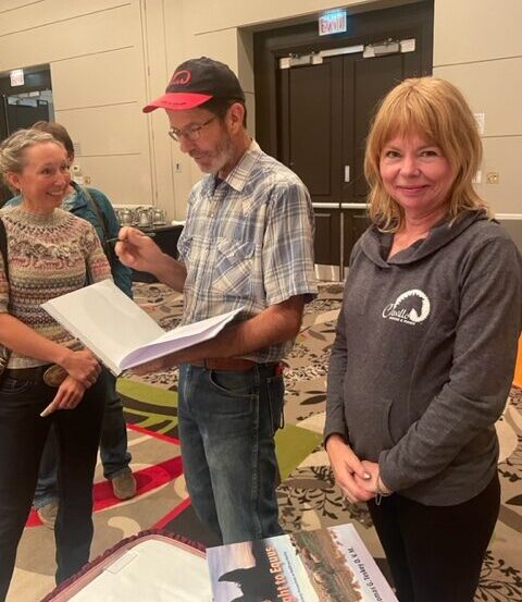 Carole Herder with Tomas Teskey Canadian Equine Hoof Care Conference