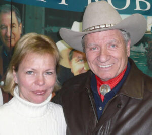 Carole Herder with Monty Roberts