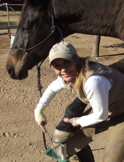 The Horse's Hoof & Hoof Help Online Founder - Yvonne Welz
