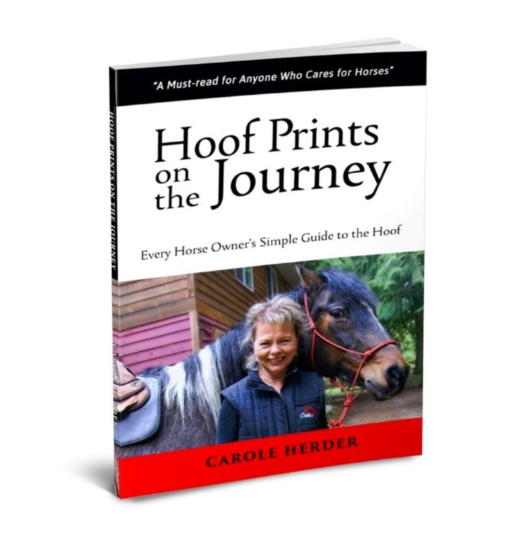 Hoof Prints on the Journey - book about Laminitis by Carole Herder