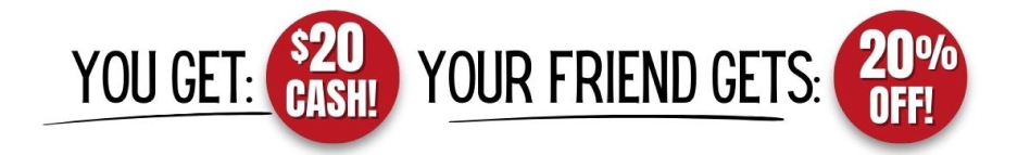 Refer a friend for Cavallo hoof boots: Get  cash, friend saves 20% on premium equine gear.