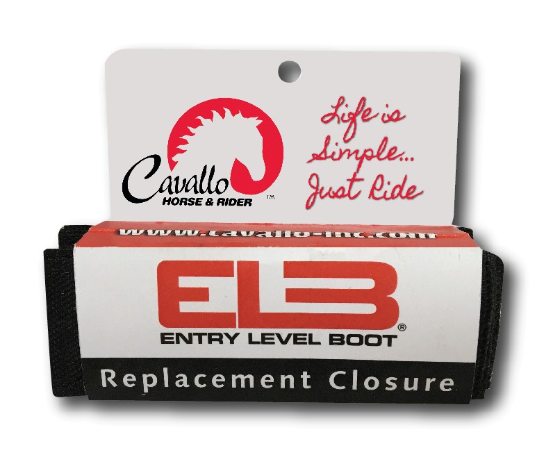 Cavallo ELB hoof boot replacement closure for horse care, featuring durable equine gear design for easy riding.