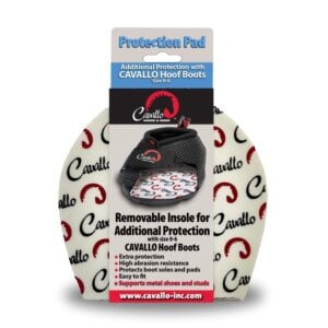 Cavallo Protection Pad for hoof boots, enhances durability and comfort, ideal for equine care, size 0-6.