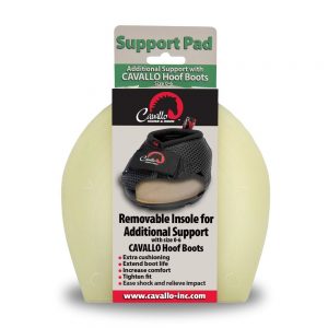Cavallo Hoof Boots support pad for size 0-6, enhances comfort, shock absorption, and fit. Ideal equine care accessory.