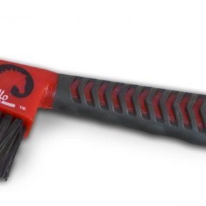 Cavallo horse hoof pick with ergonomic grip for effective equine hoof care, essential for horse riding gear.
