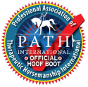 Official PATH International Hoof Boot Seal for Cavallo Horse Gear and Equine Care Products.