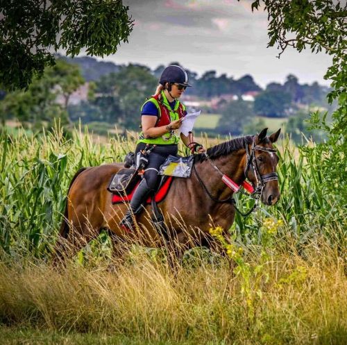Great Britain TREC rider Amy George loves her Cavallo Hoof Boots